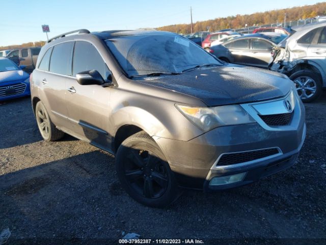 ACURA MDX 2010 2hnyd2h6xah515316