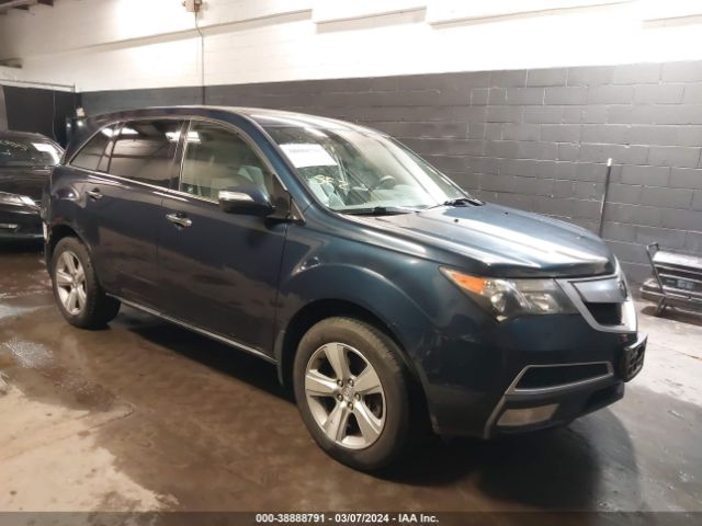 ACURA MDX 2010 2hnyd2h6xah517504