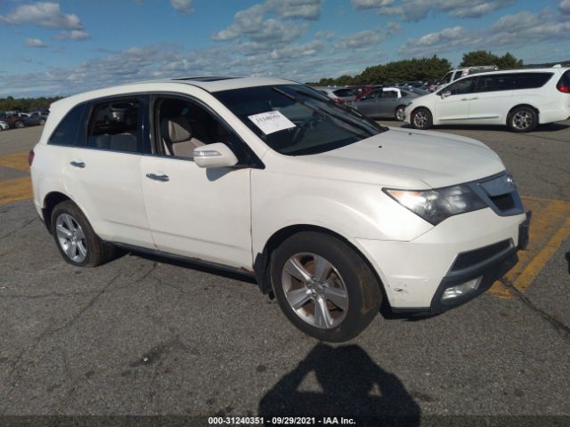 ACURA MDX 2011 2hnyd2h6xbh510134