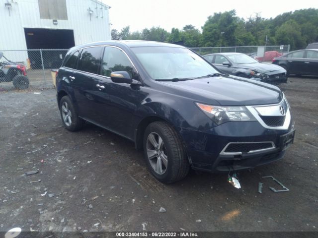 ACURA MDX 2011 2hnyd2h6xbh518329