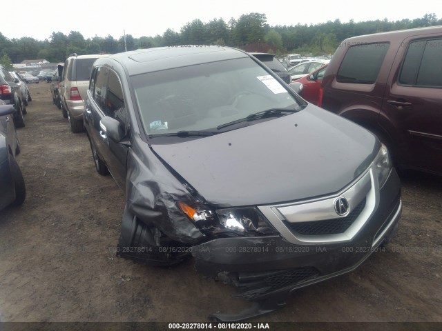 ACURA MDX 2011 2hnyd2h6xbh518458