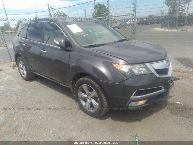 ACURA MDX 2011 2hnyd2h6xbh520226