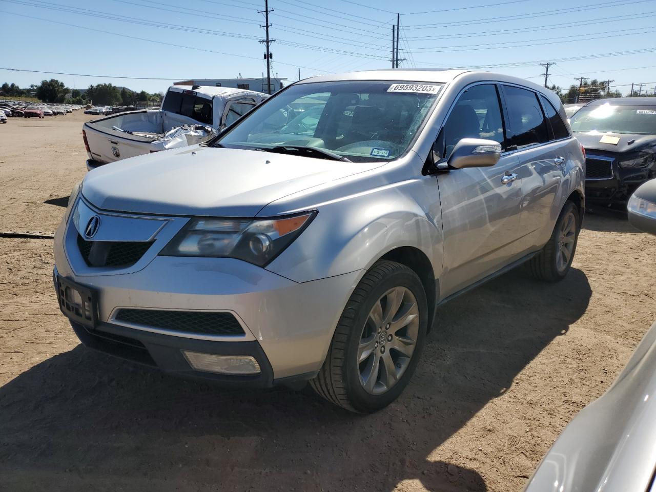 ACURA MDX 2010 2hnyd2h74ah502912