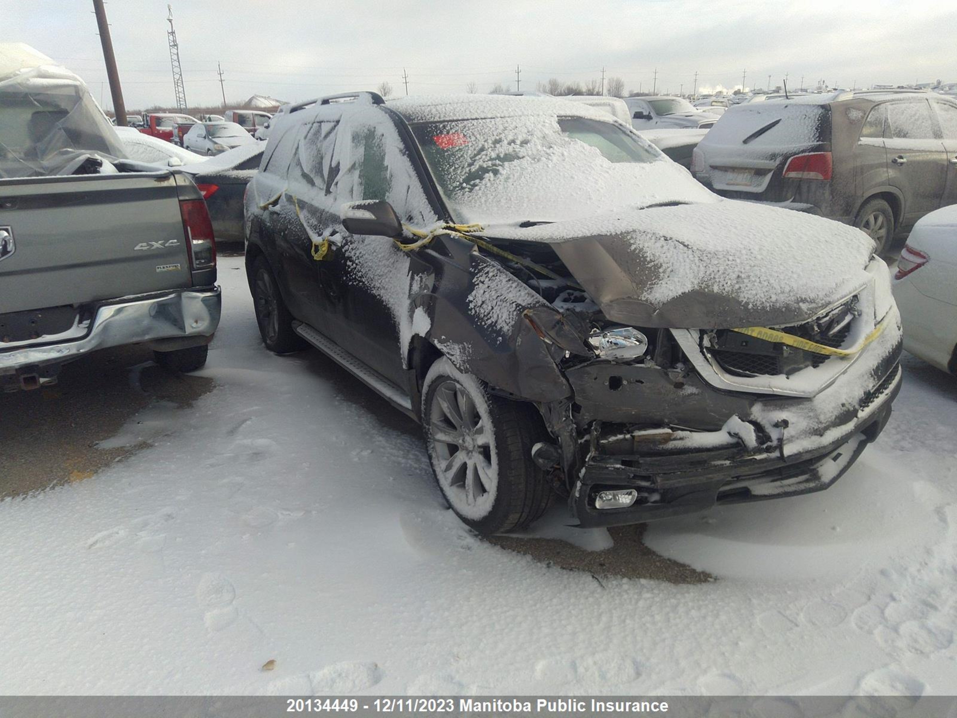 ACURA MDX 2011 2hnyd2h79bh005534