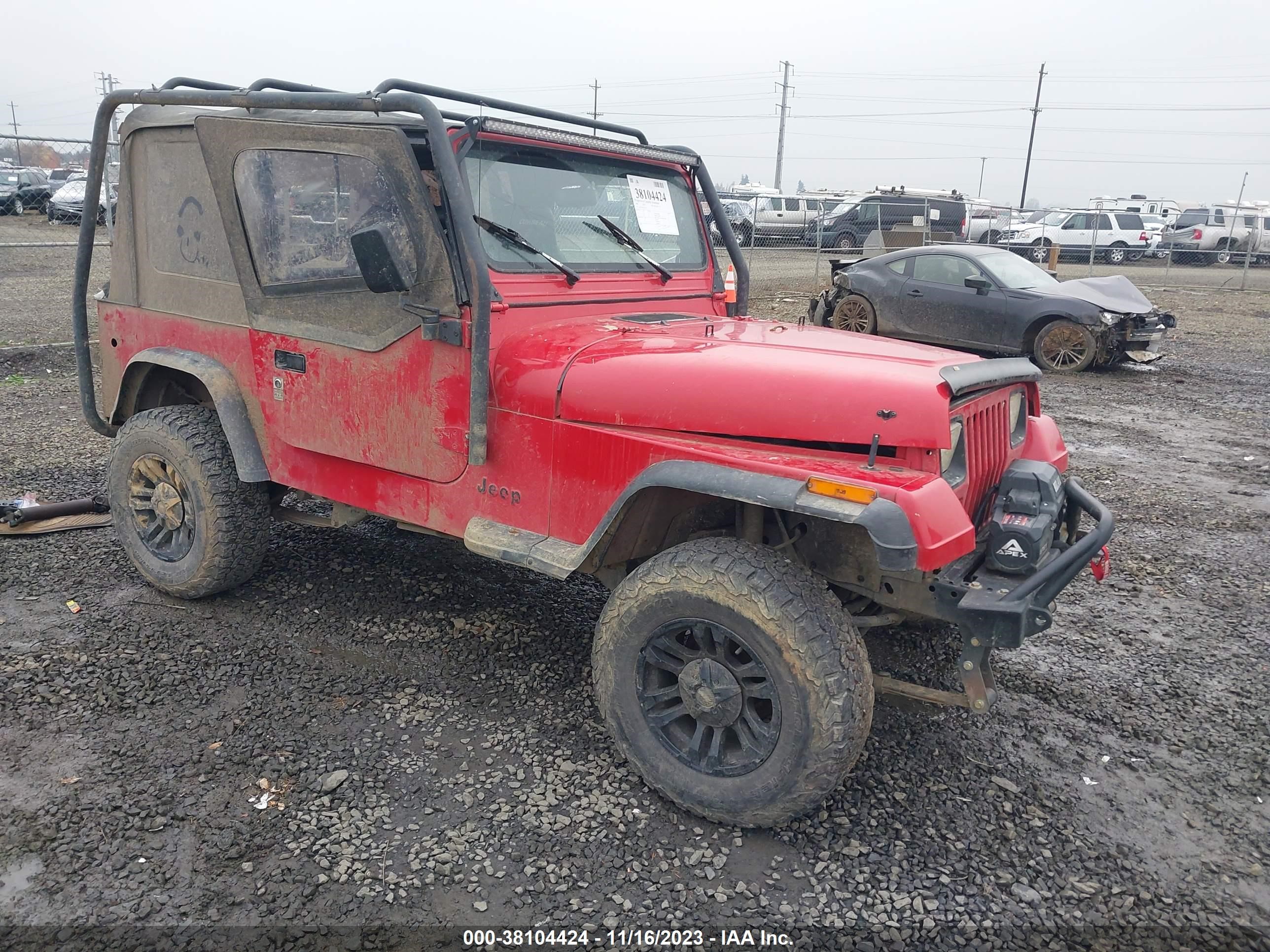 JEEP WRANGLER 1990 2j4fy19e0lj551314