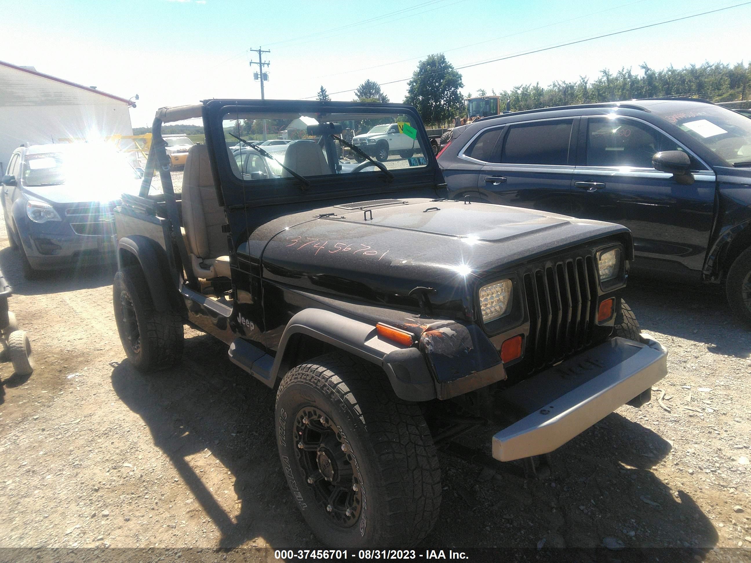 JEEP WRANGLER 1991 2j4fy19p0mj147013