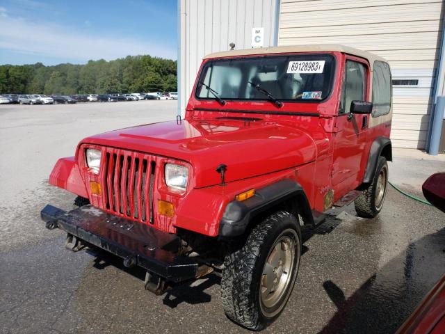 JEEP WRANGLER  1991 2j4fy19p4mj119179