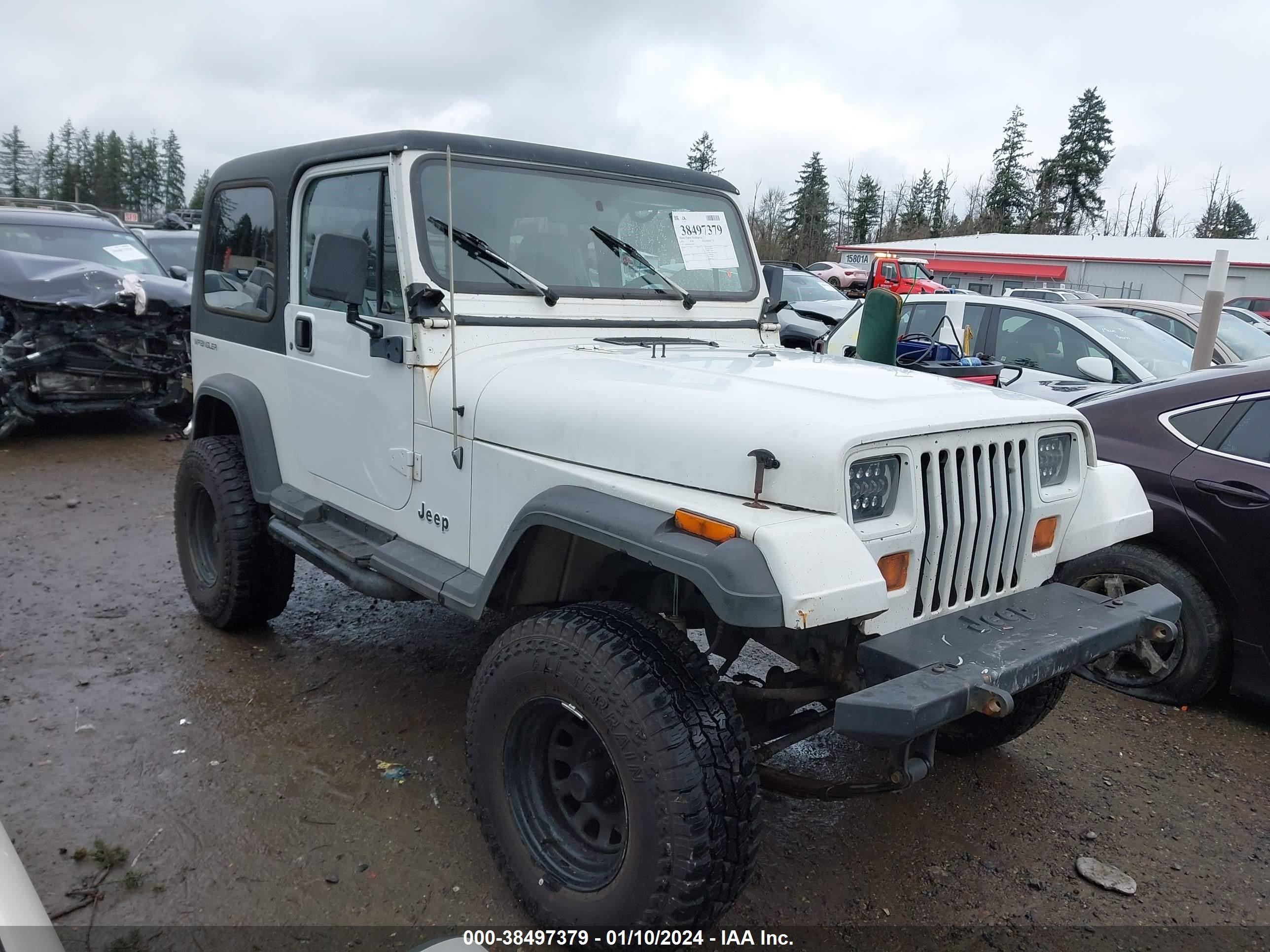 JEEP WRANGLER 1992 2j4fy19p6nj559633