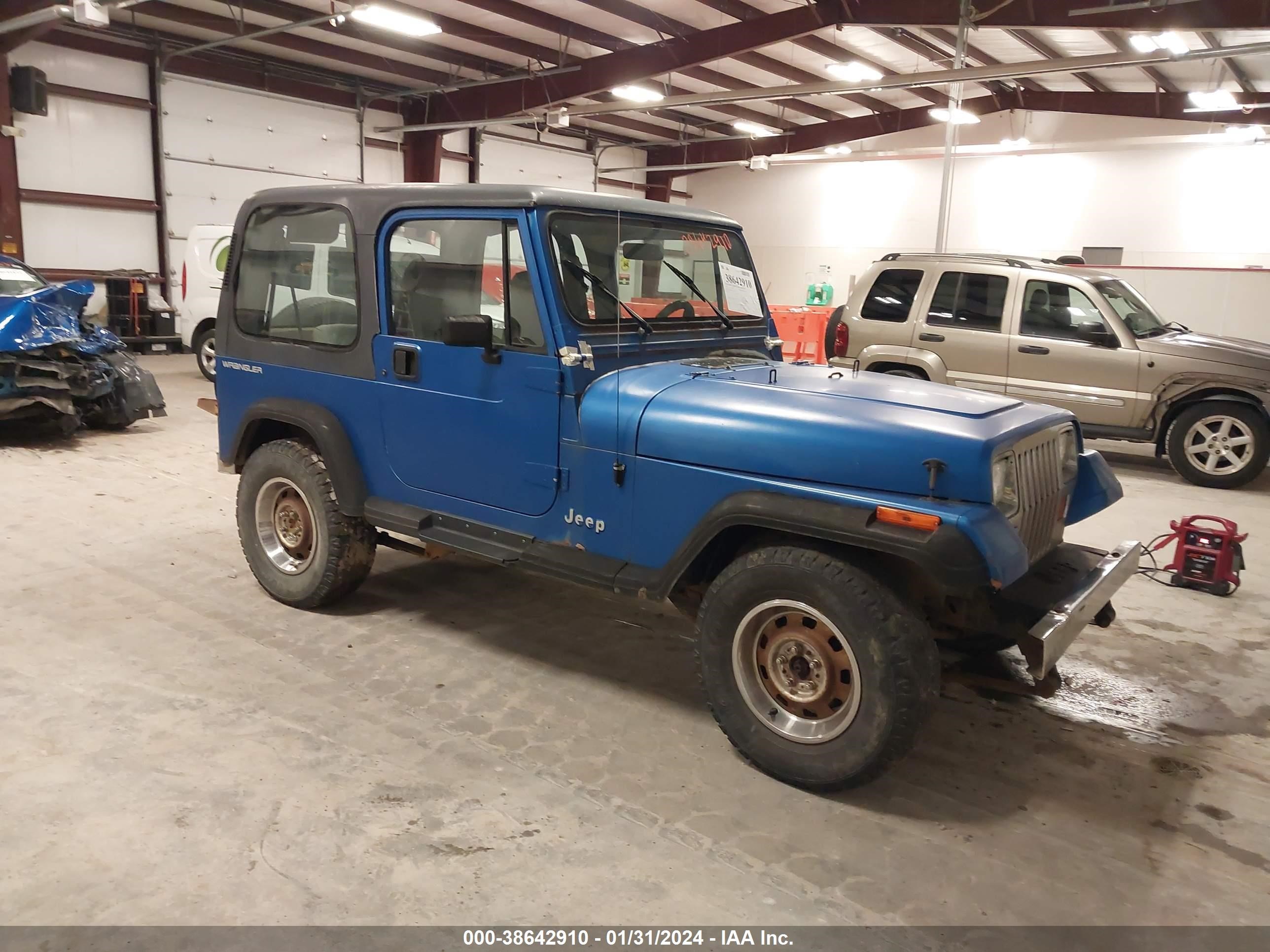 JEEP WRANGLER 1992 2j4fy29s1nj521737