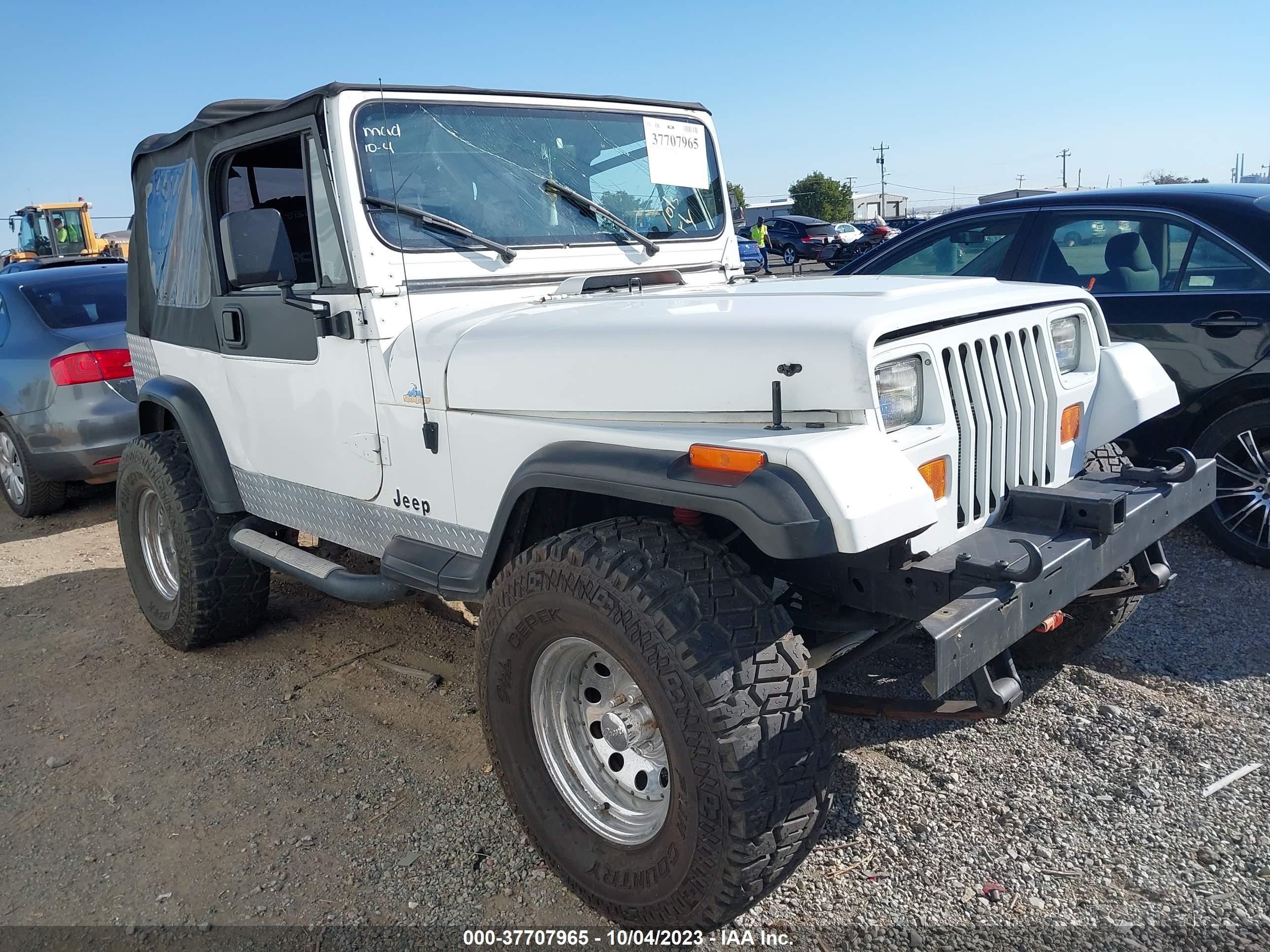 JEEP WRANGLER 1992 2j4fy29s6nj529669