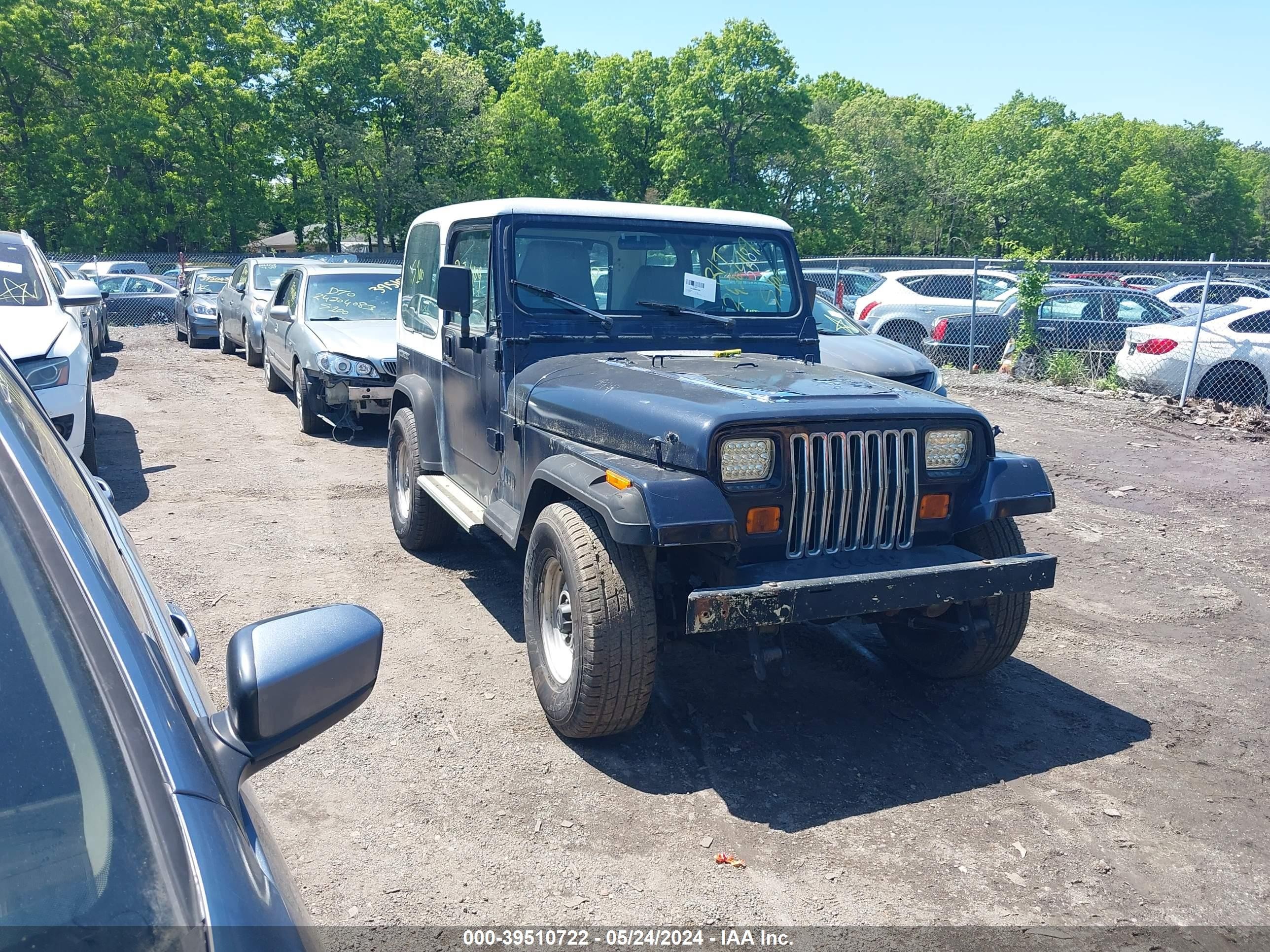 JEEP WRANGLER 1990 2j4fy29t3lj530736