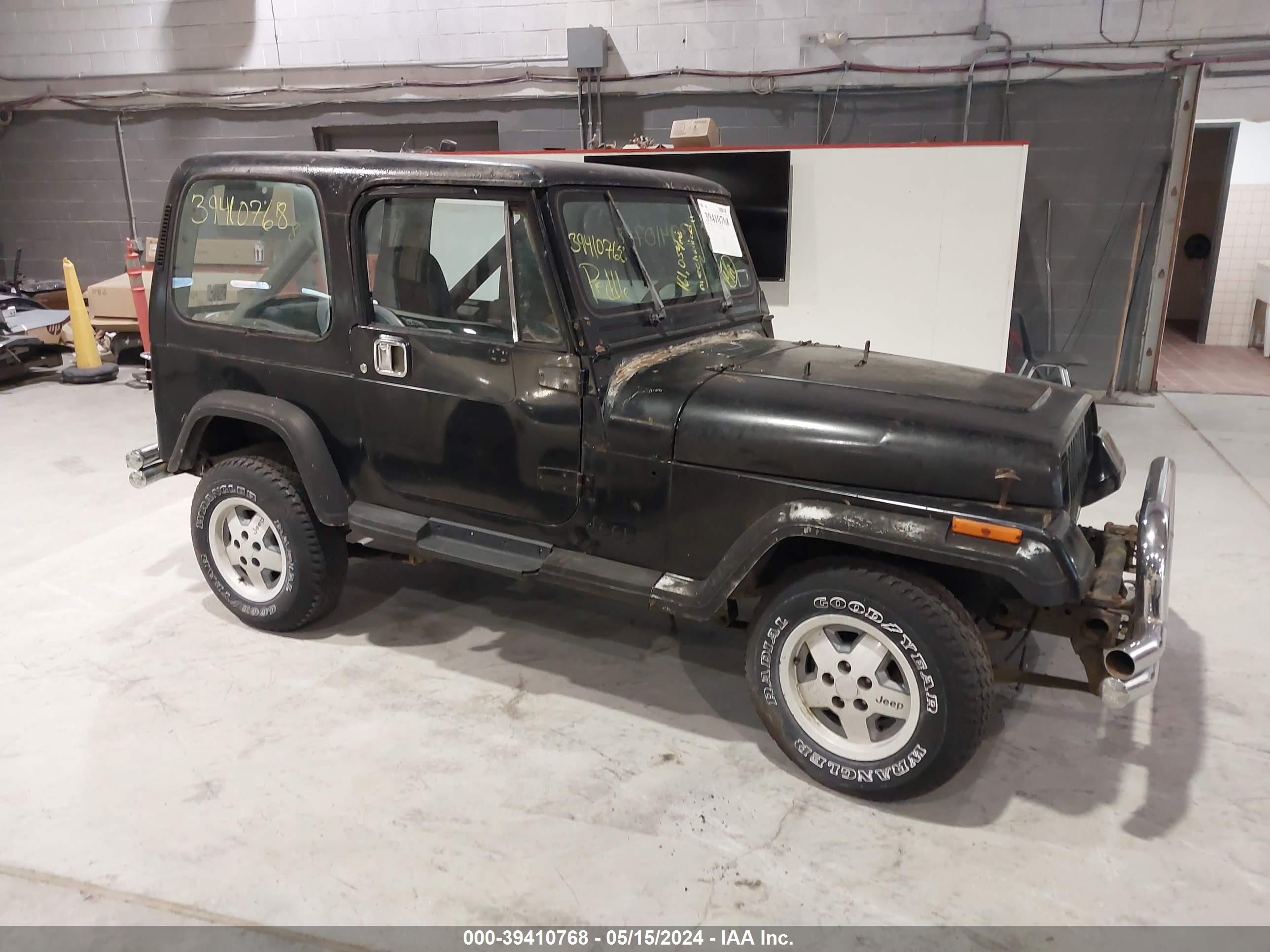 JEEP WRANGLER 1989 2j4fy29t8kj164335