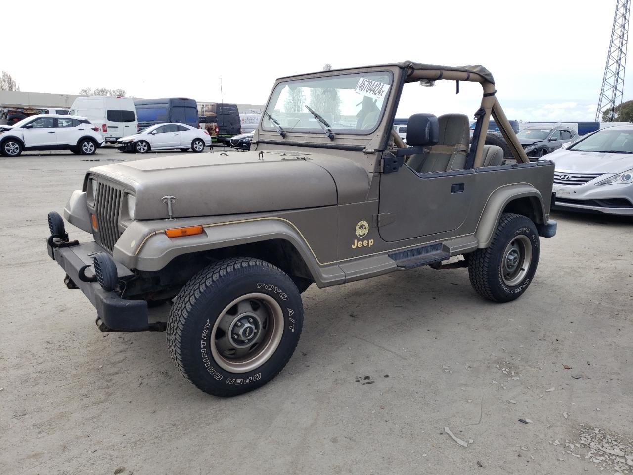 JEEP WRANGLER 1990 2j4fy49t8lj529271