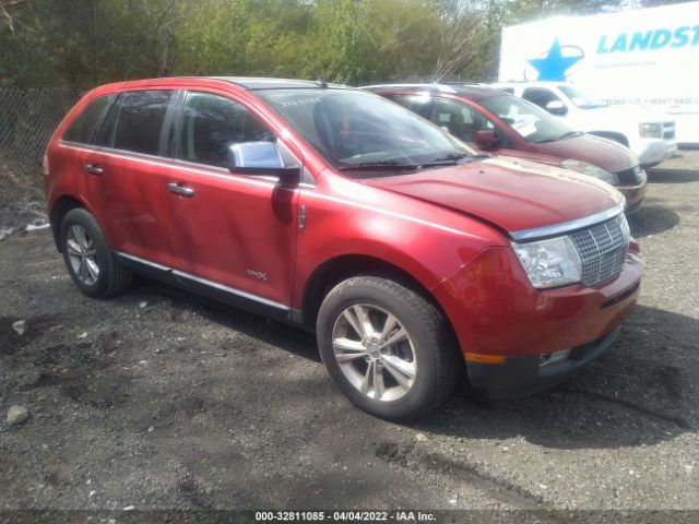 LINCOLN MKX 2010 2lmdj6jc3abj25651