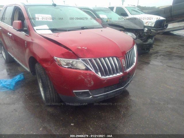 LINCOLN MKX 2011 2lmdj6jk0bbj10002