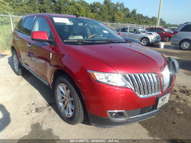 LINCOLN MKX 2011 2lmdj6jk0bbj13739