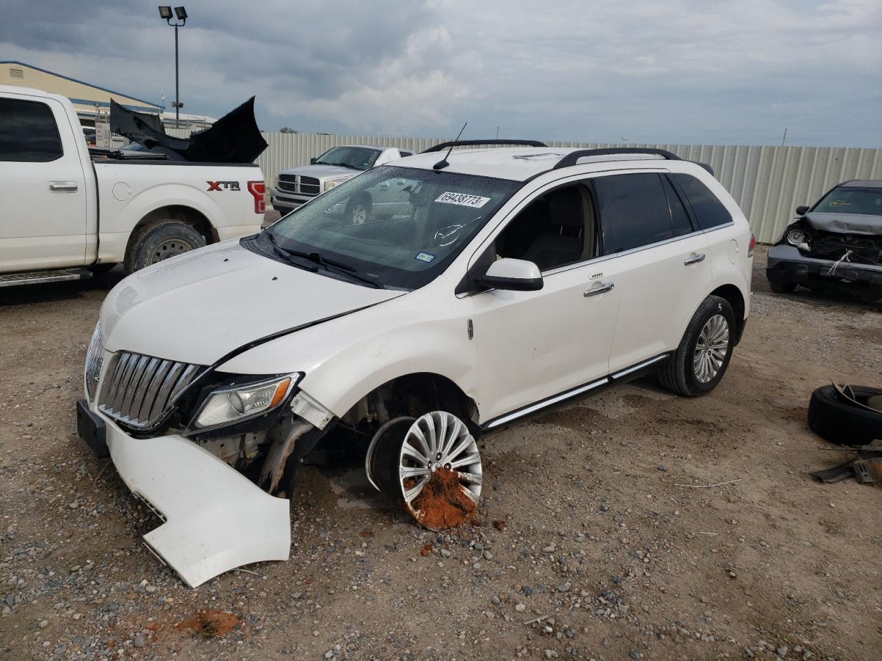 LINCOLN MKX 2013 2lmdj6jk1dbl15587