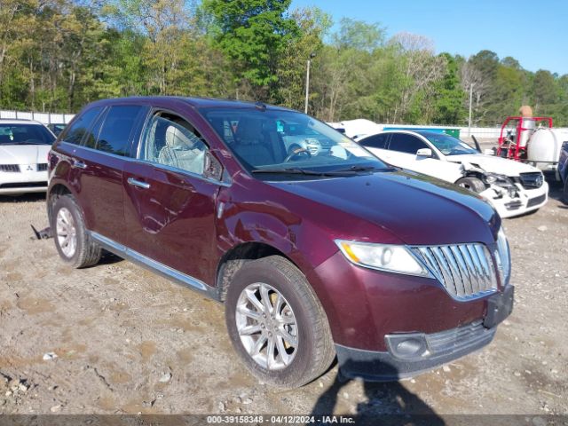 LINCOLN MKX 2011 2lmdj6jk2bbj20336