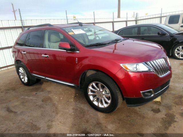 LINCOLN MKX 2013 2lmdj6jk2dbl37257