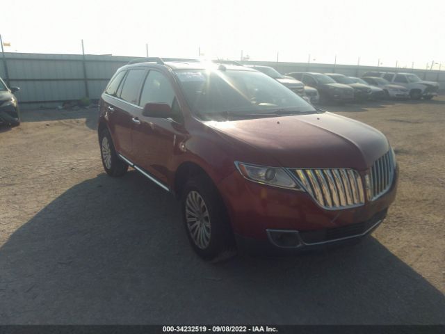 LINCOLN MKX 2013 2lmdj6jk4dbl11873