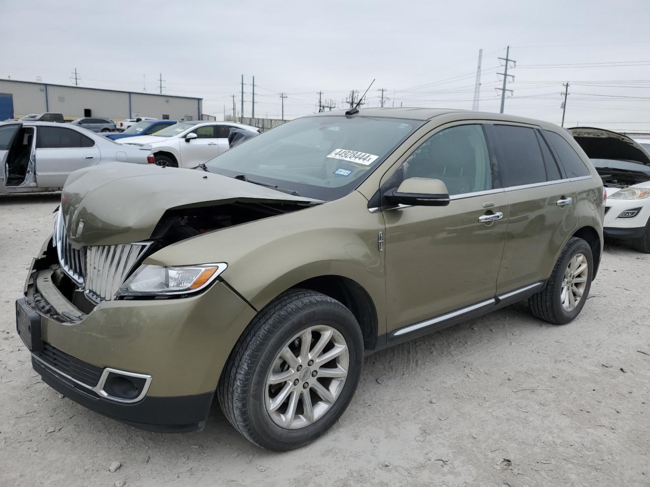 LINCOLN MKX 2013 2lmdj6jk4dbl16958