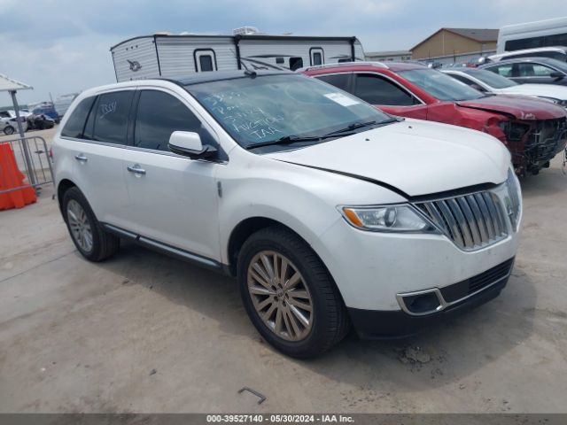 LINCOLN MKX 2013 2lmdj6jk4dbl33551