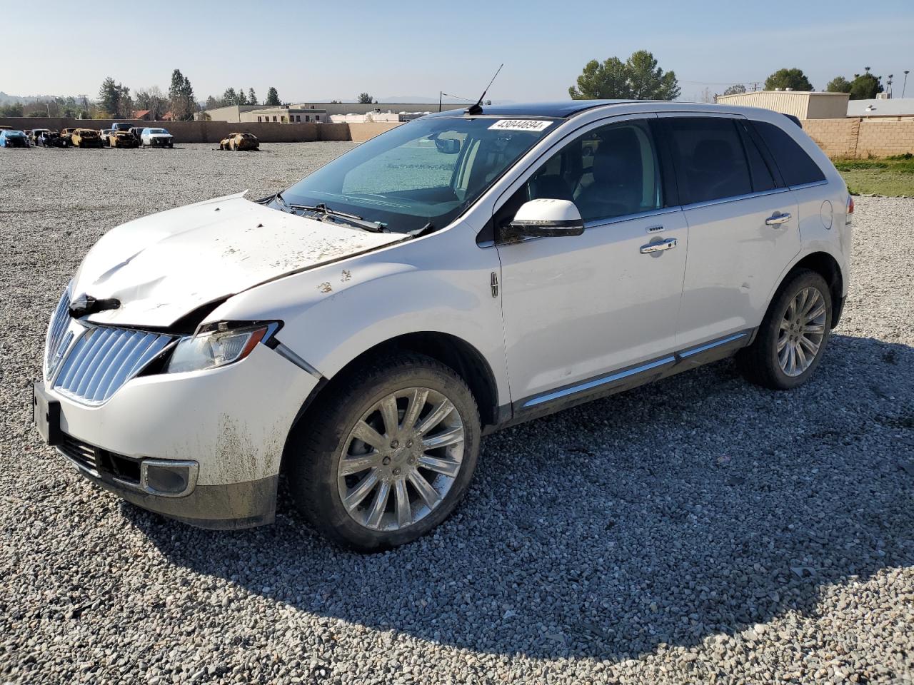 LINCOLN MKX 2013 2lmdj6jk4dbl60765