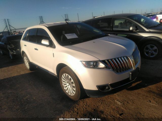 LINCOLN MKX 2012 2lmdj6jk5cbl09354