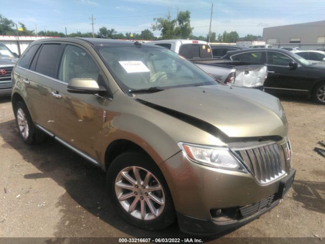 LINCOLN MKX 2013 2lmdj6jk5dbl12837