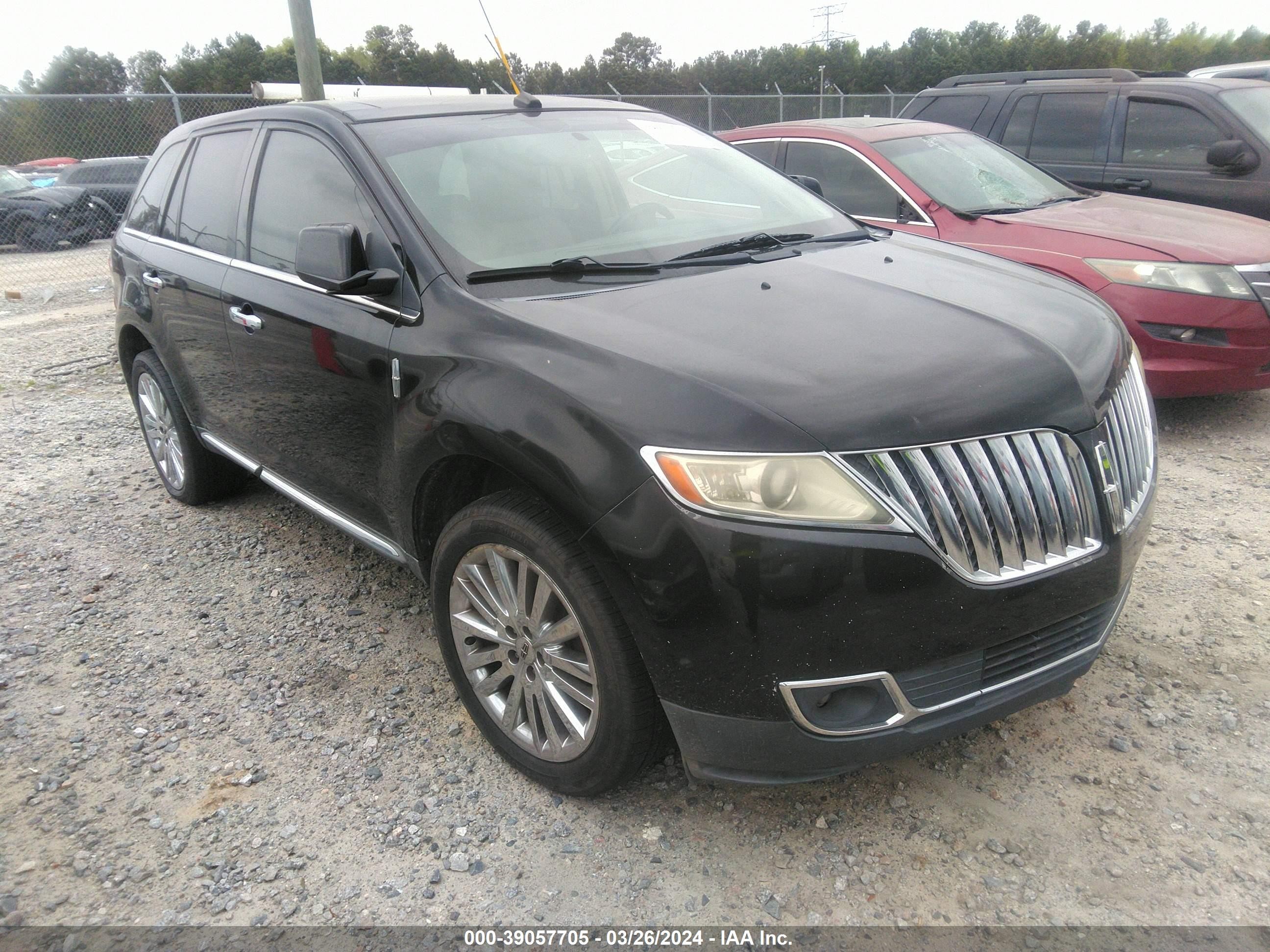 LINCOLN MKX 2011 2lmdj6jk8bbj11060