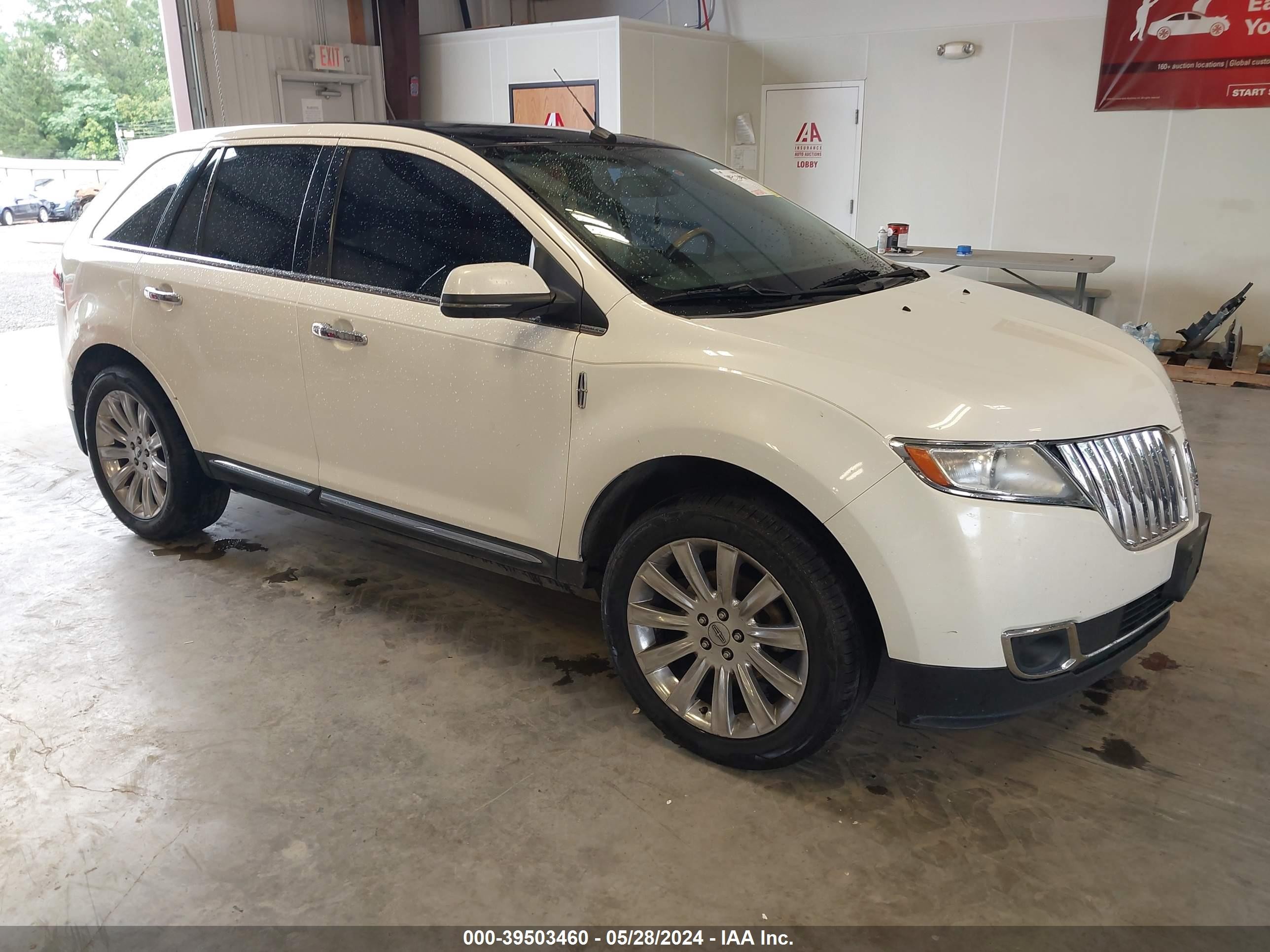 LINCOLN MKX 2012 2lmdj6jk8cbl04245