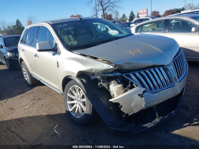 LINCOLN MKX 2011 2lmdj6jk9bbj05557