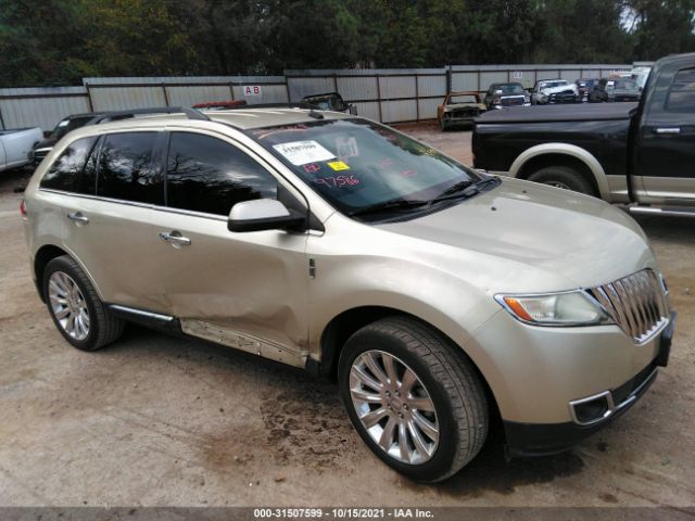 LINCOLN MKX 2011 2lmdj6jk9bbj17885