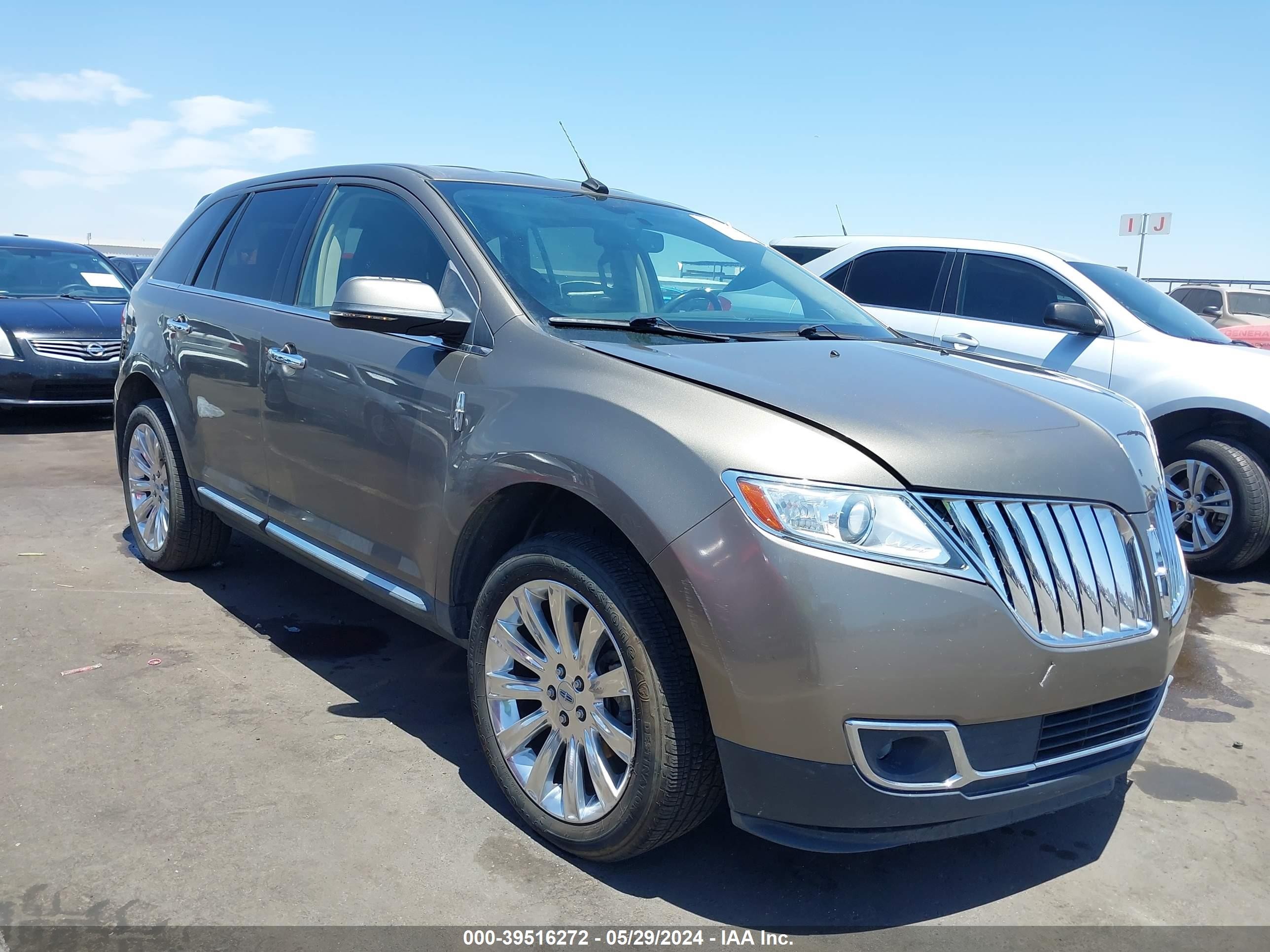 LINCOLN MKX 2012 2lmdj6jk9cbl08997