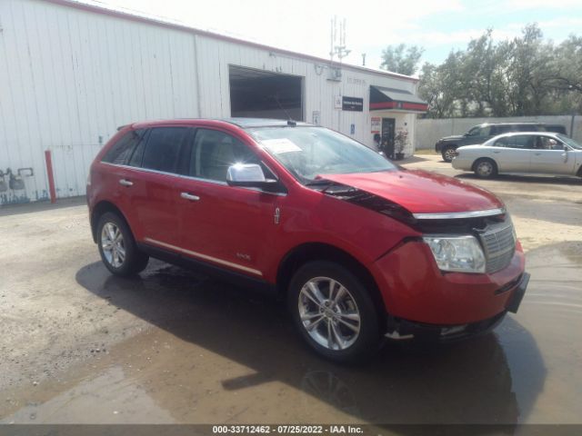 LINCOLN MKX 2010 2lmdj8jc1abj05491