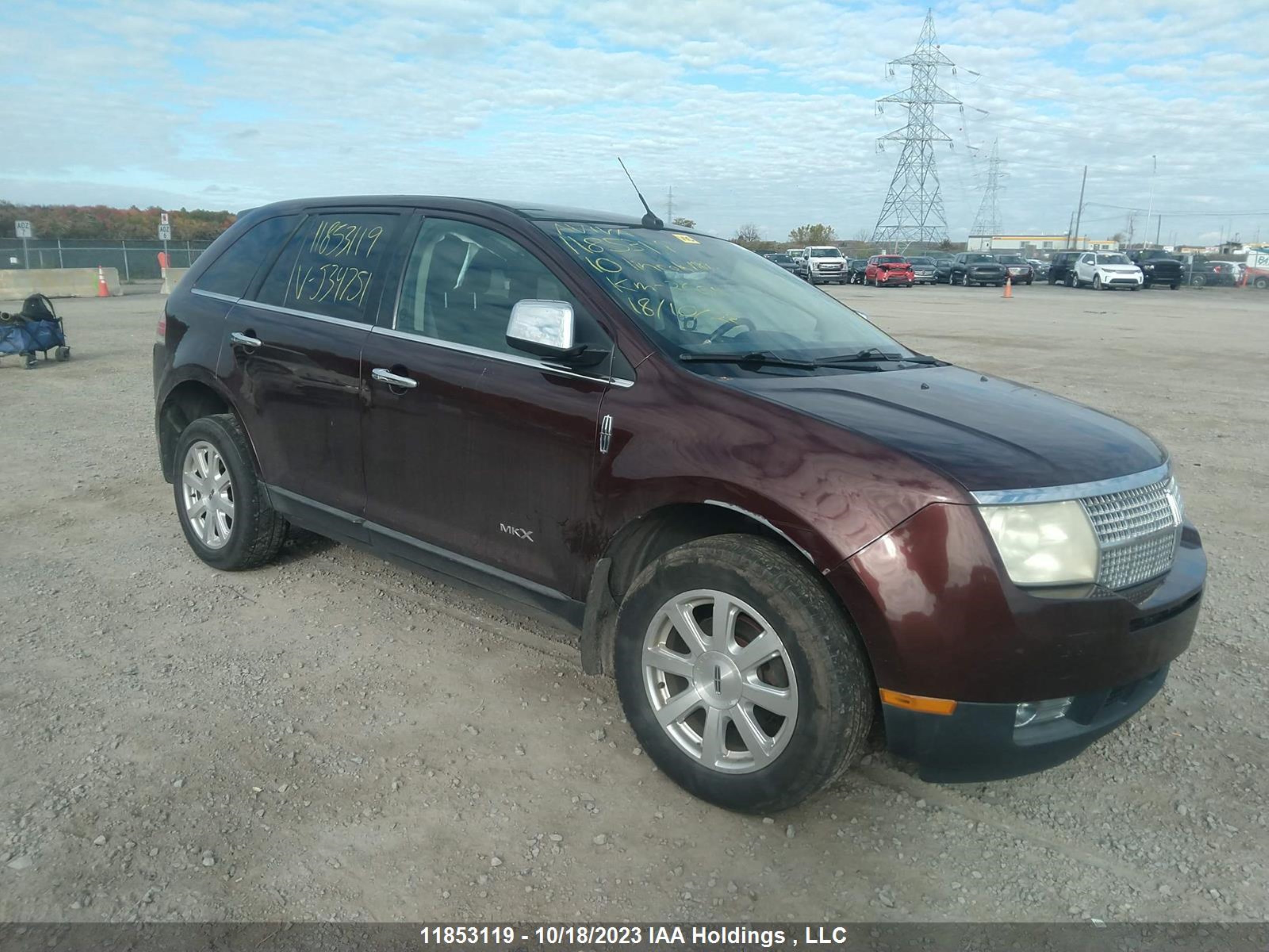 LINCOLN MKX 2010 2lmdj8jc3abj34751