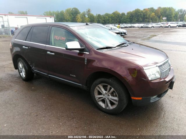 LINCOLN MKX 2010 2lmdj8jc4abj32930