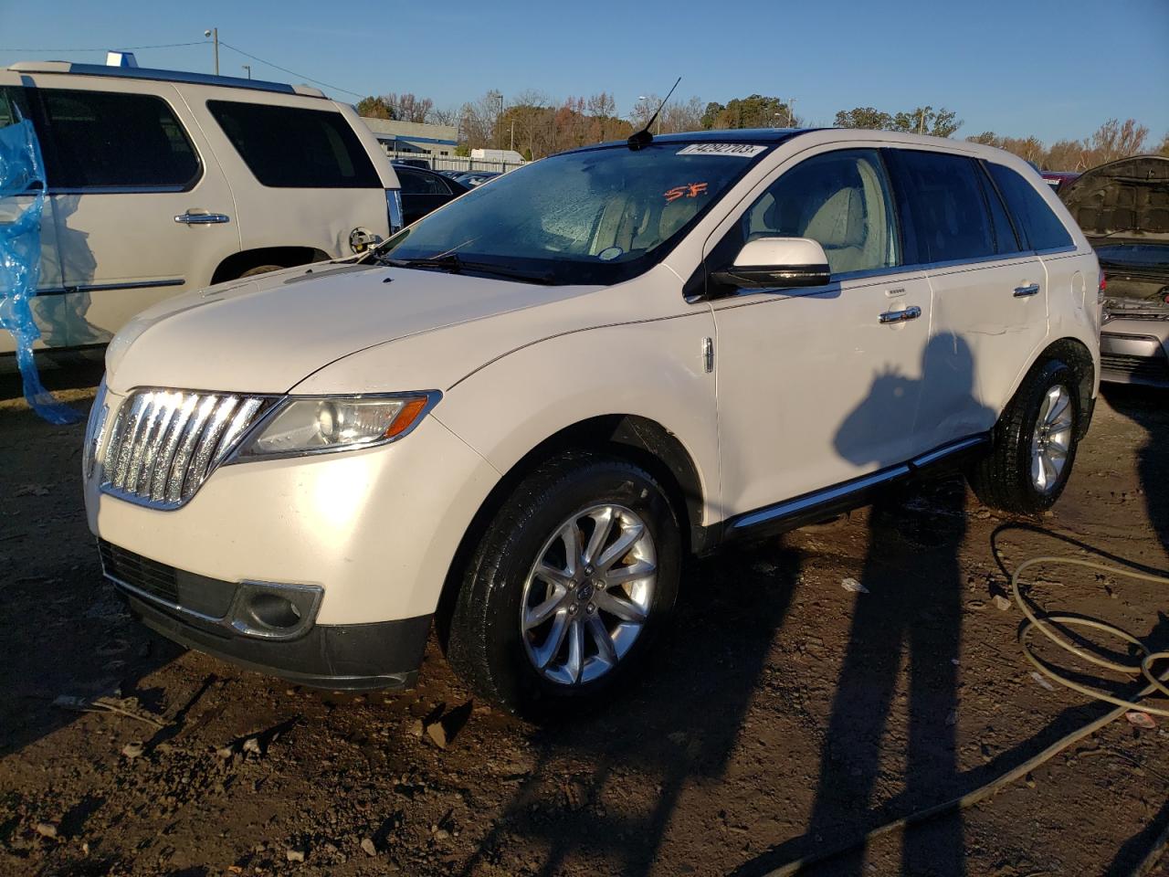 LINCOLN MKX 2012 2lmdj8jk0cbl12321