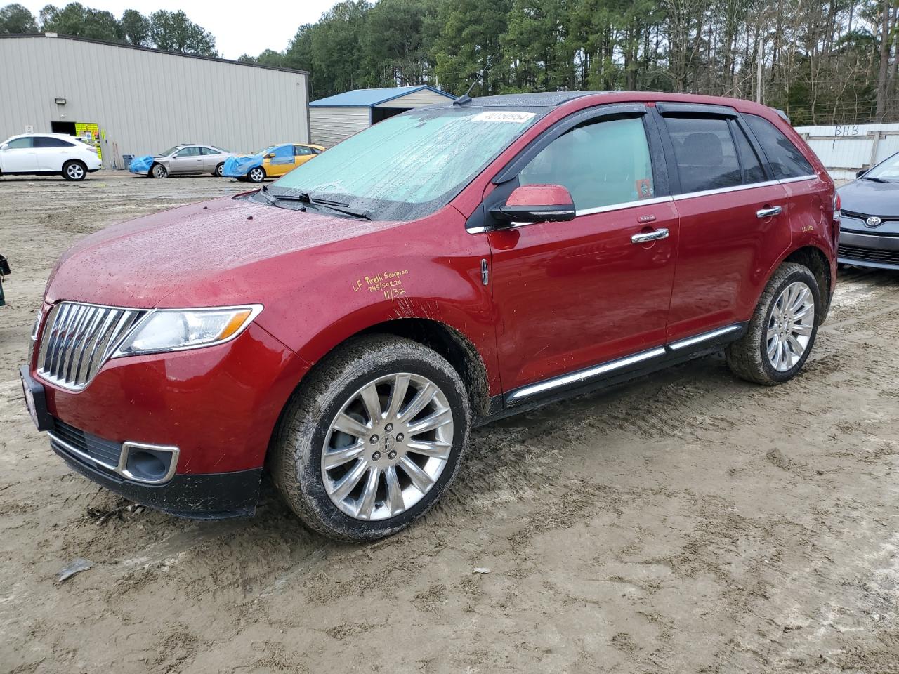 LINCOLN MKX 2015 2lmdj8jk0fbl22450