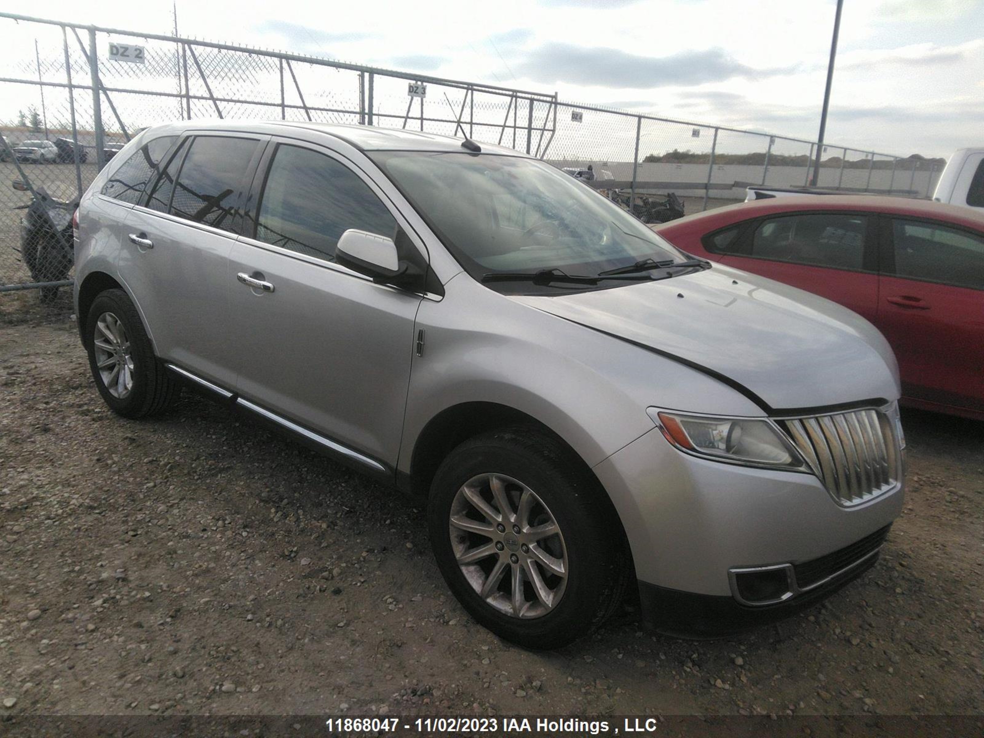 LINCOLN MKX 2011 2lmdj8jk1bbj24423