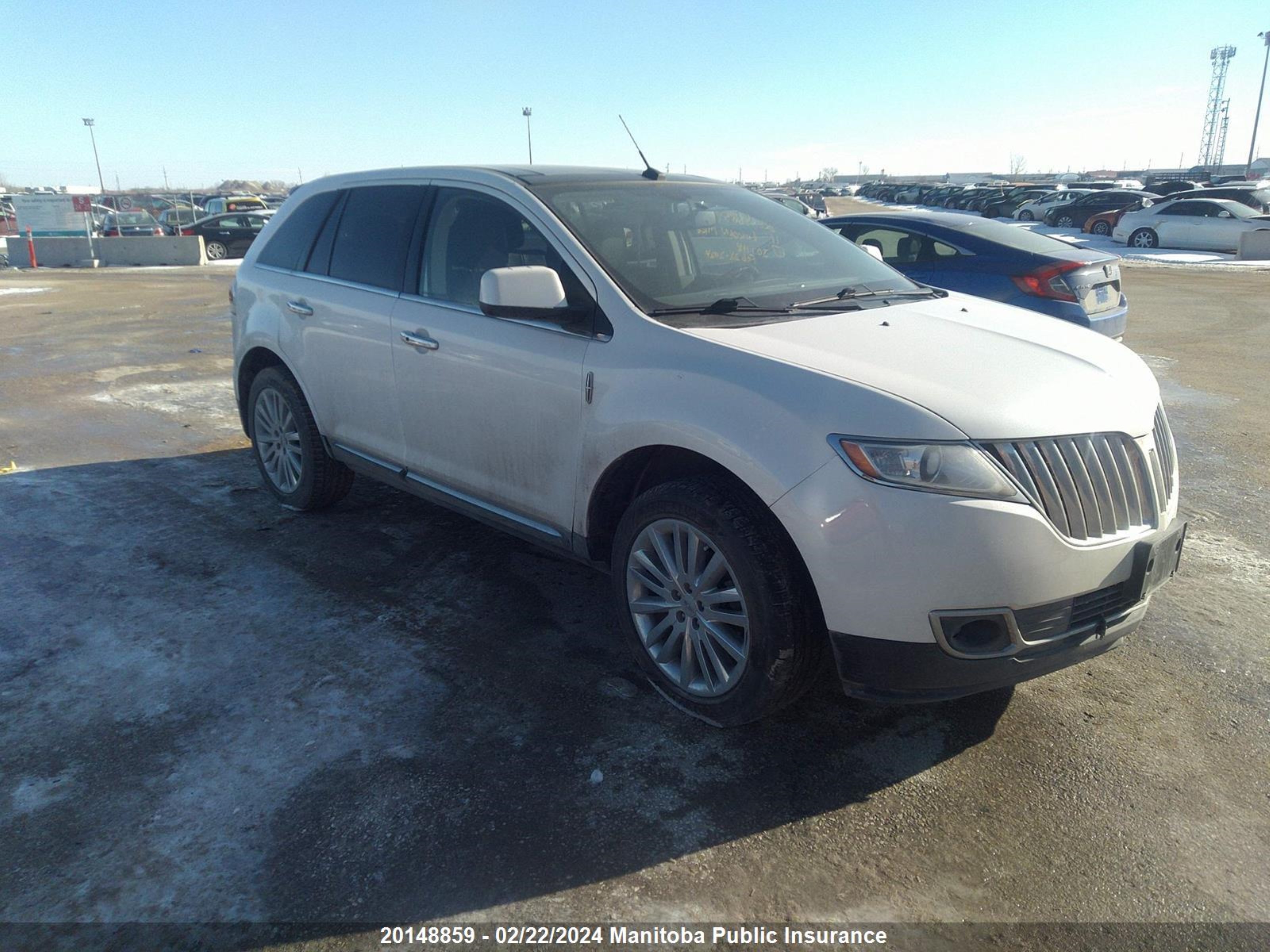 LINCOLN MKX 2011 2lmdj8jk2bbj01118