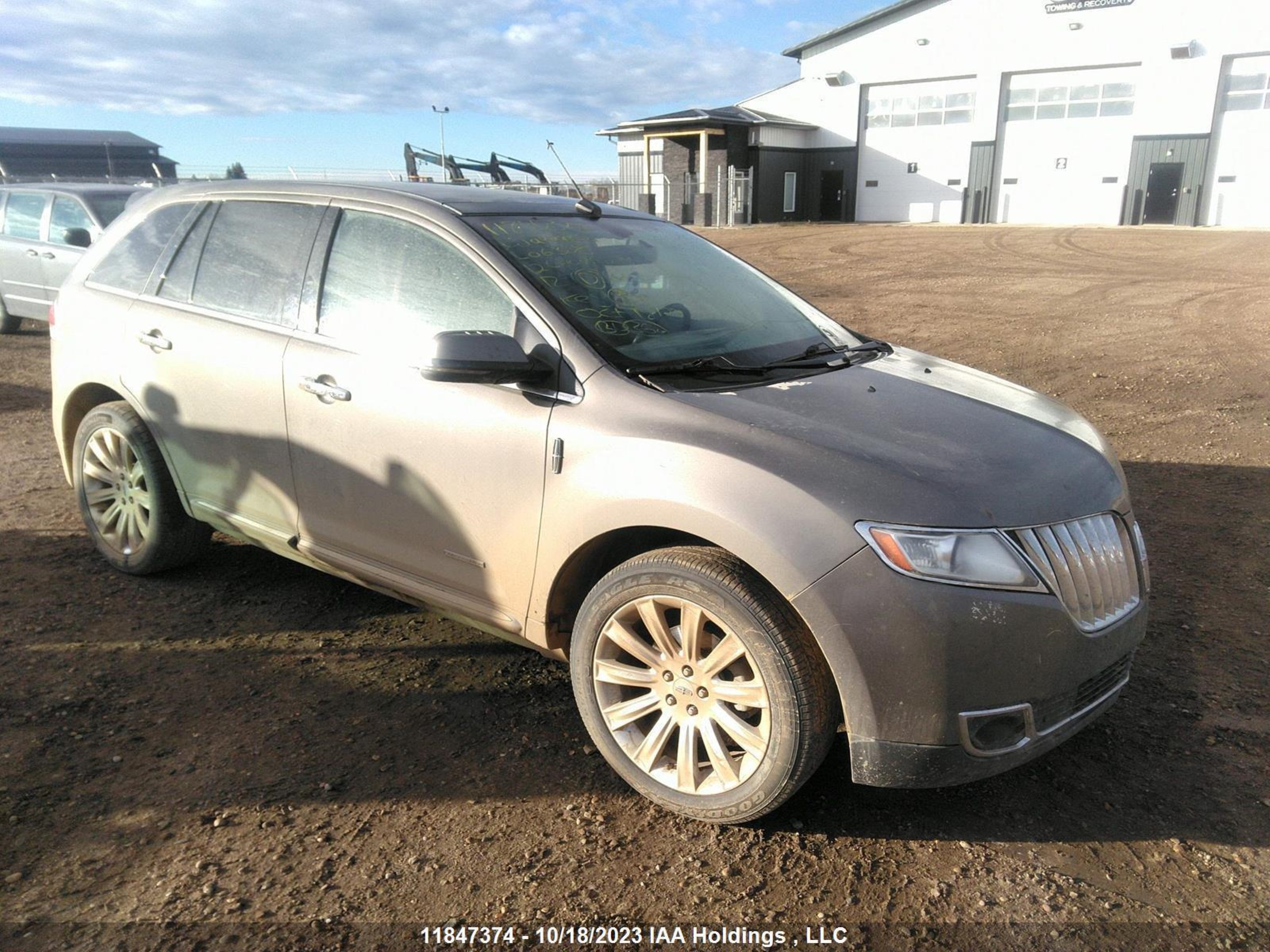 LINCOLN MKX 2012 2lmdj8jk2cbl06388