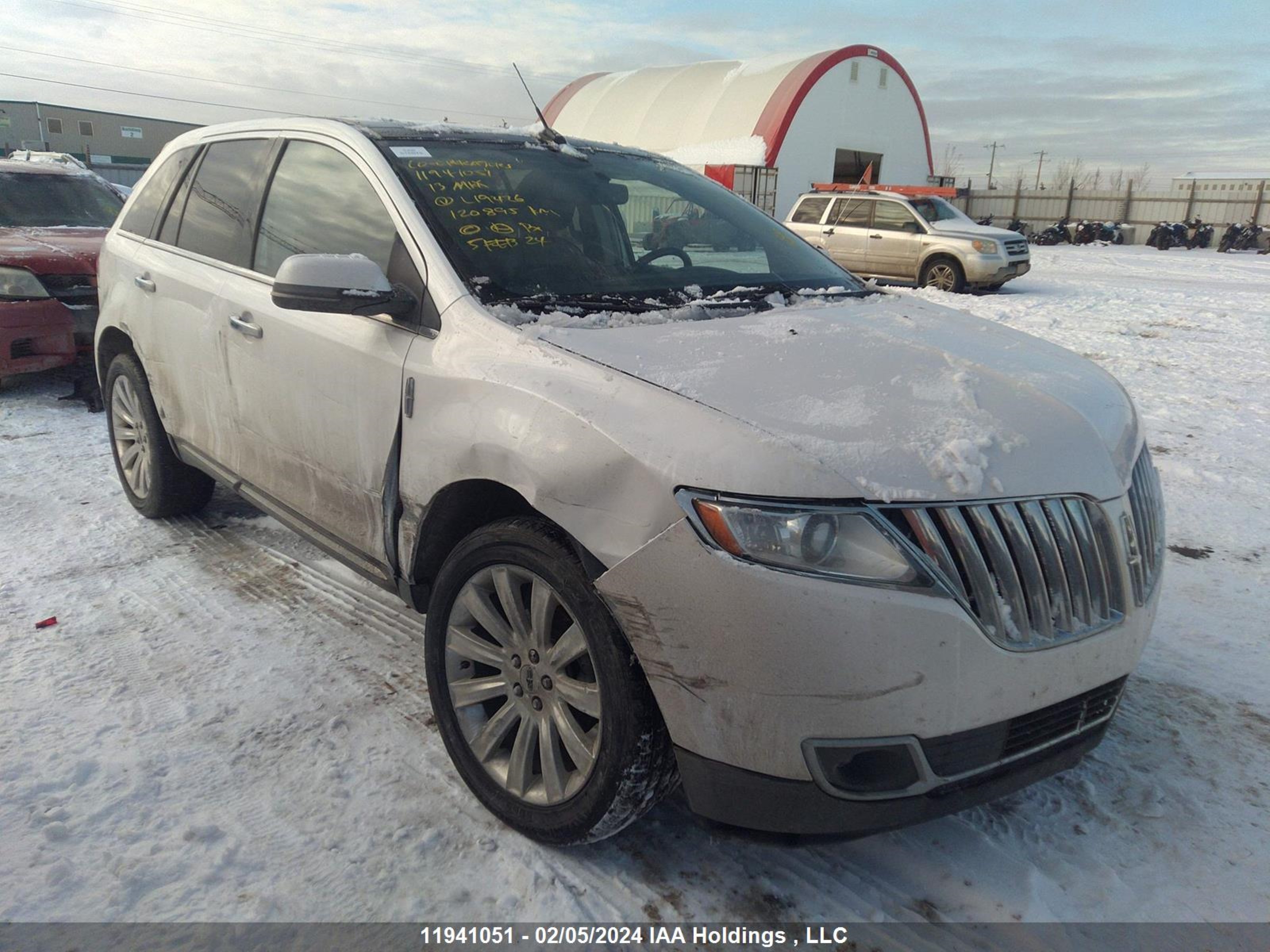 LINCOLN MKX 2013 2lmdj8jk3dbl19426