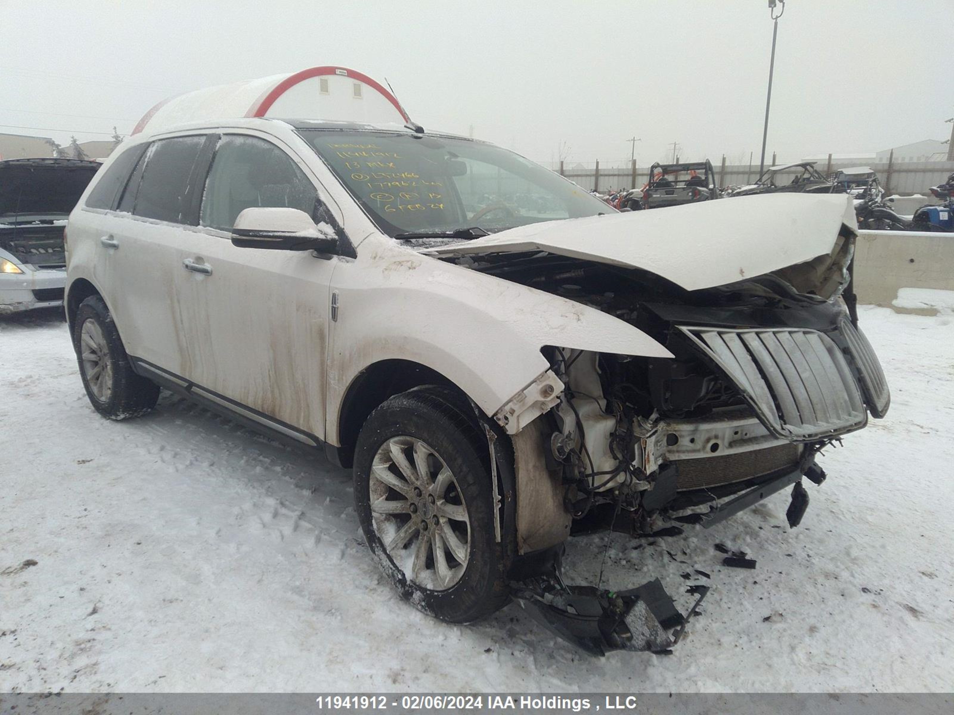 LINCOLN MKX 2013 2lmdj8jk3dbl32466