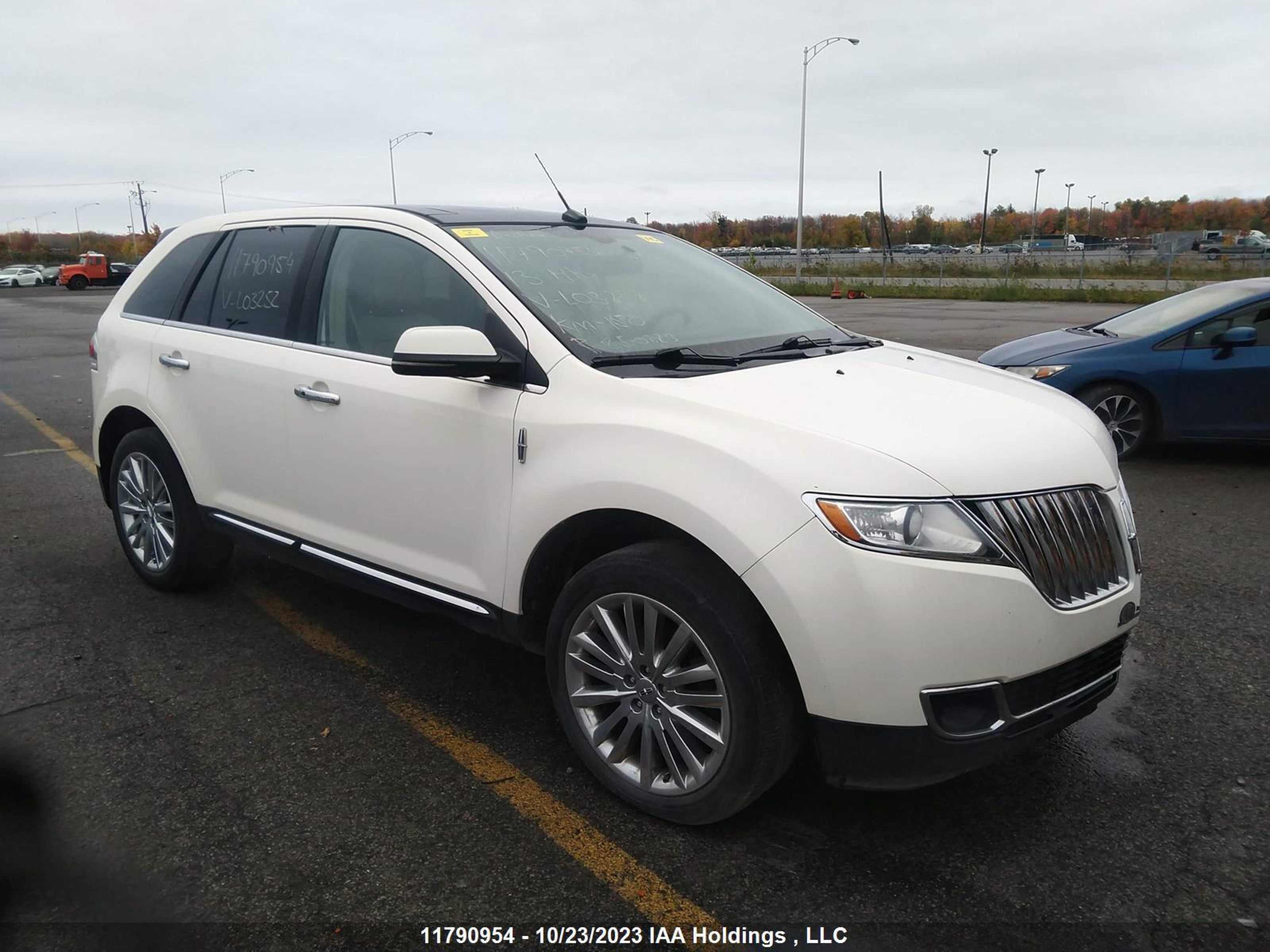 LINCOLN MKX 2013 2lmdj8jk4dbl03252