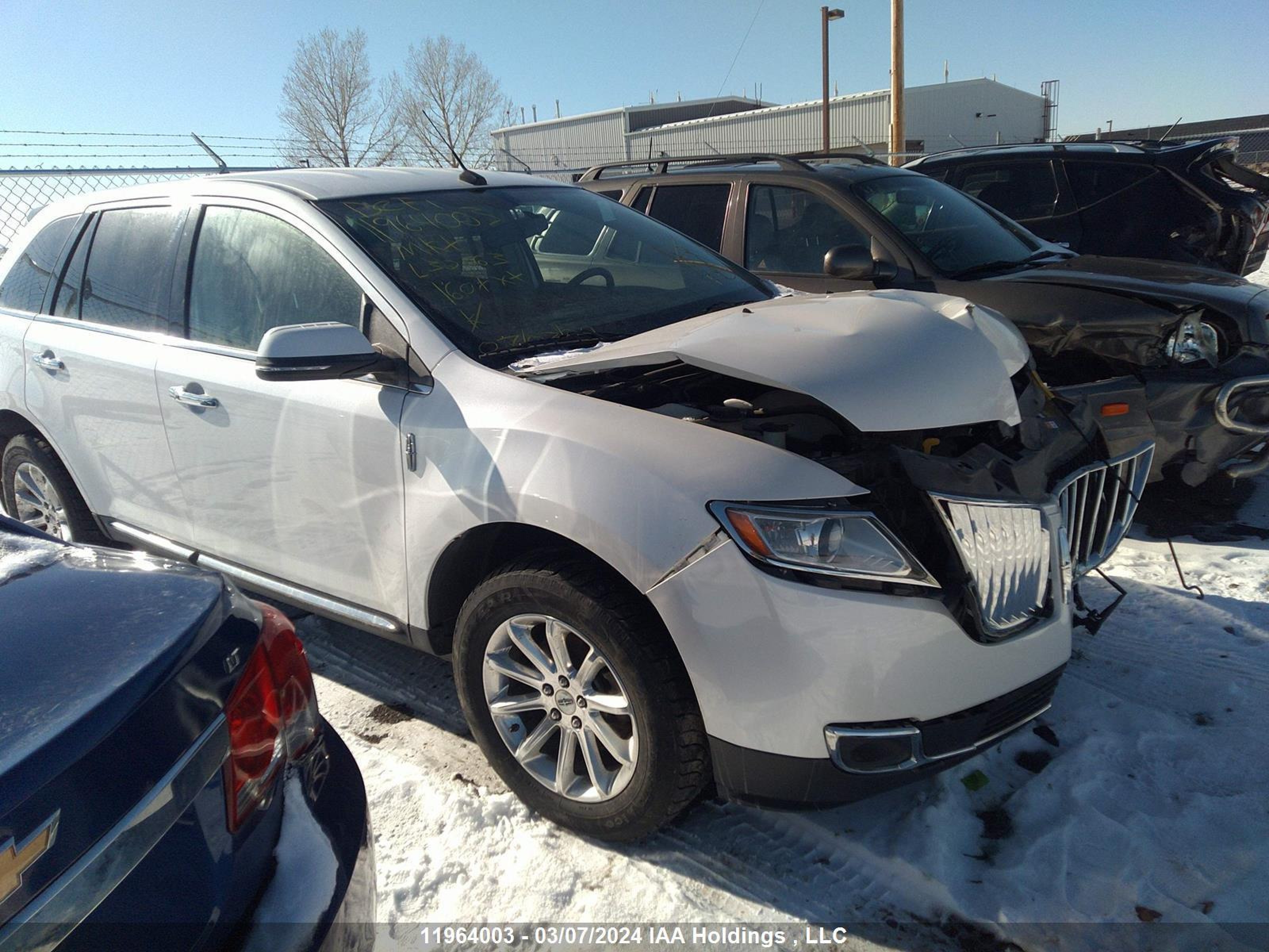 LINCOLN MKX 2015 2lmdj8jk8fbl32563