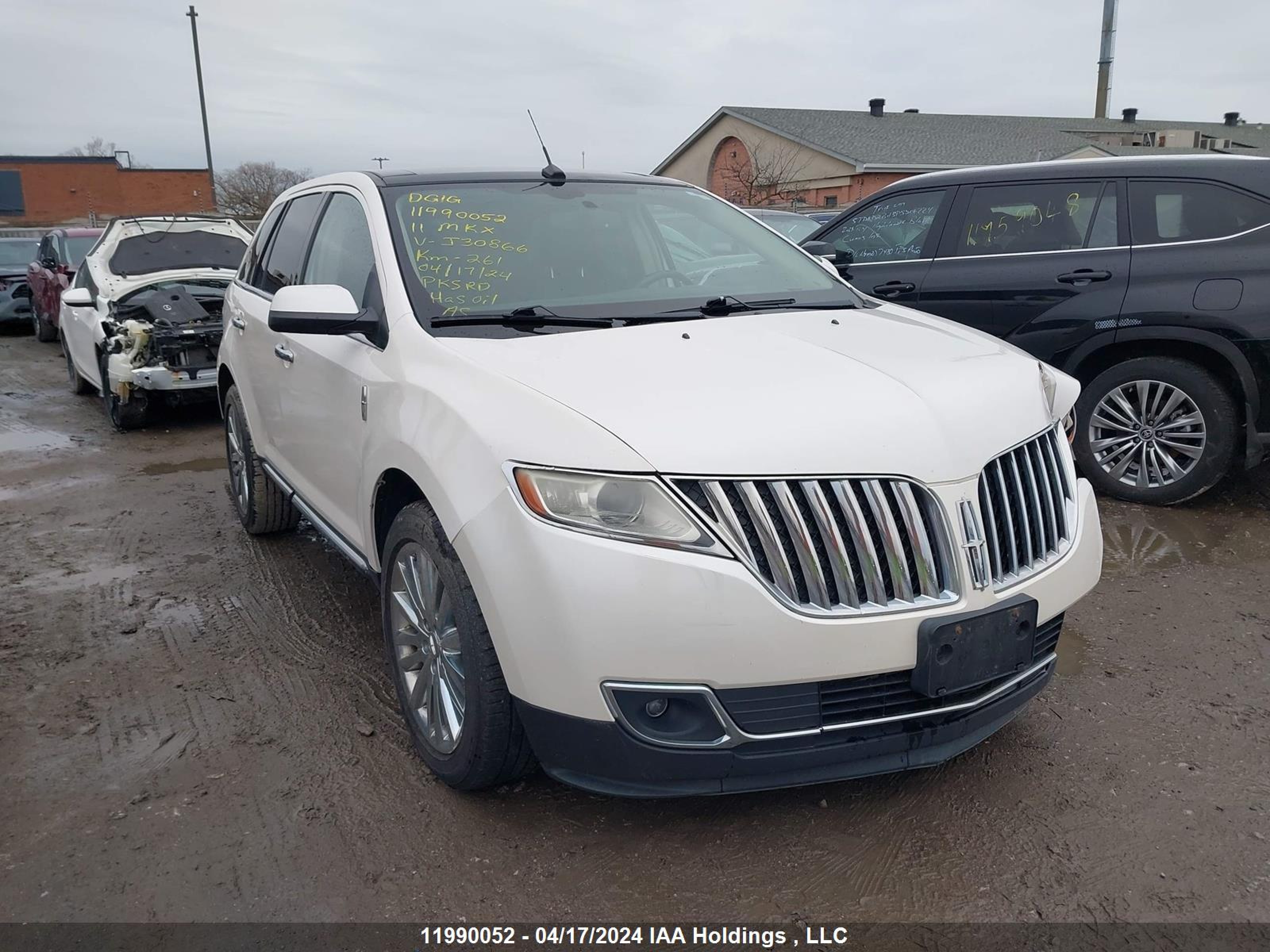 LINCOLN MKX 2011 2lmdj8jkxbbj30866