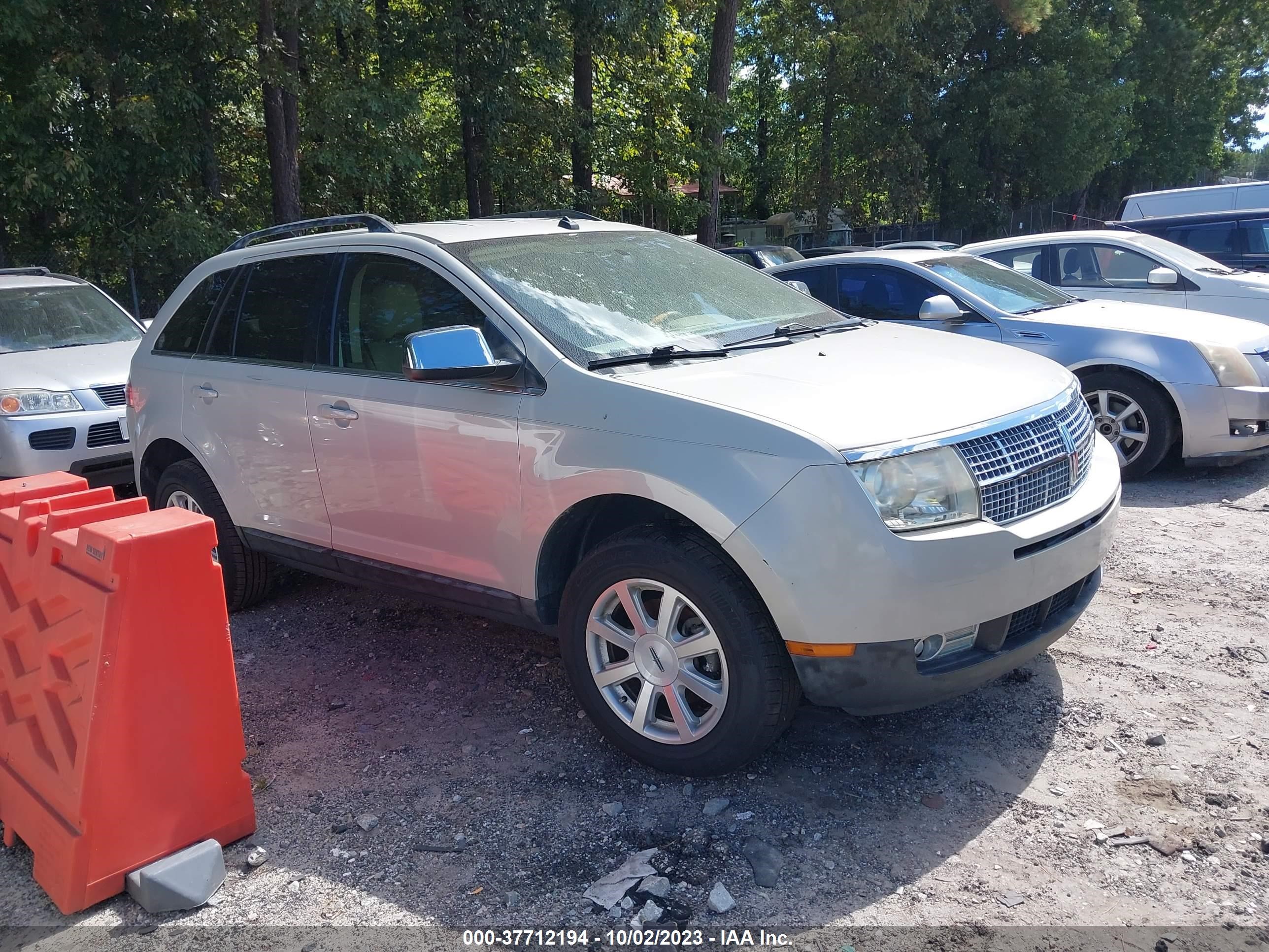 LINCOLN MKX 2007 2lmdu68c07bj32482