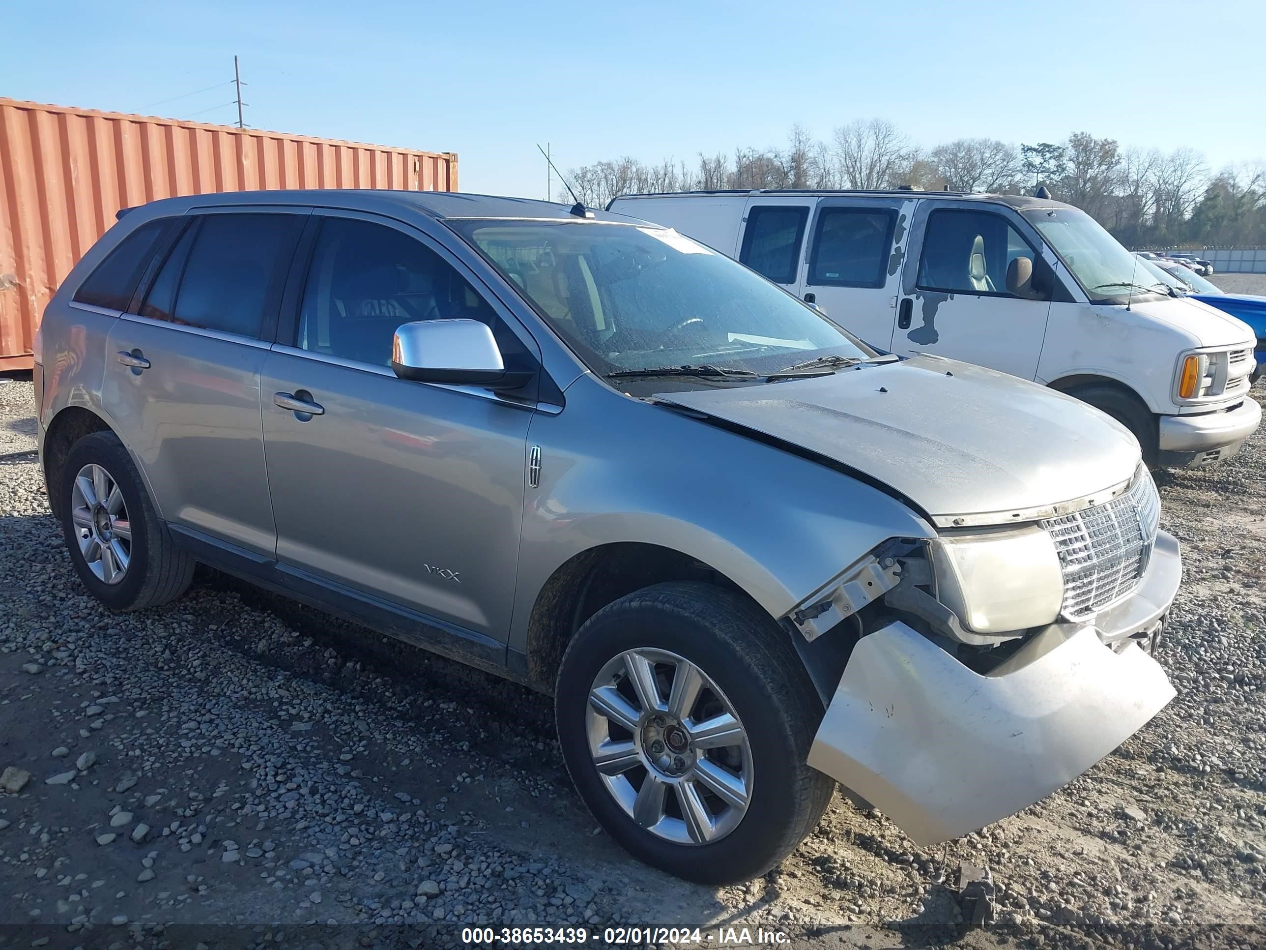 LINCOLN MKX 2008 2lmdu68c08bj24853