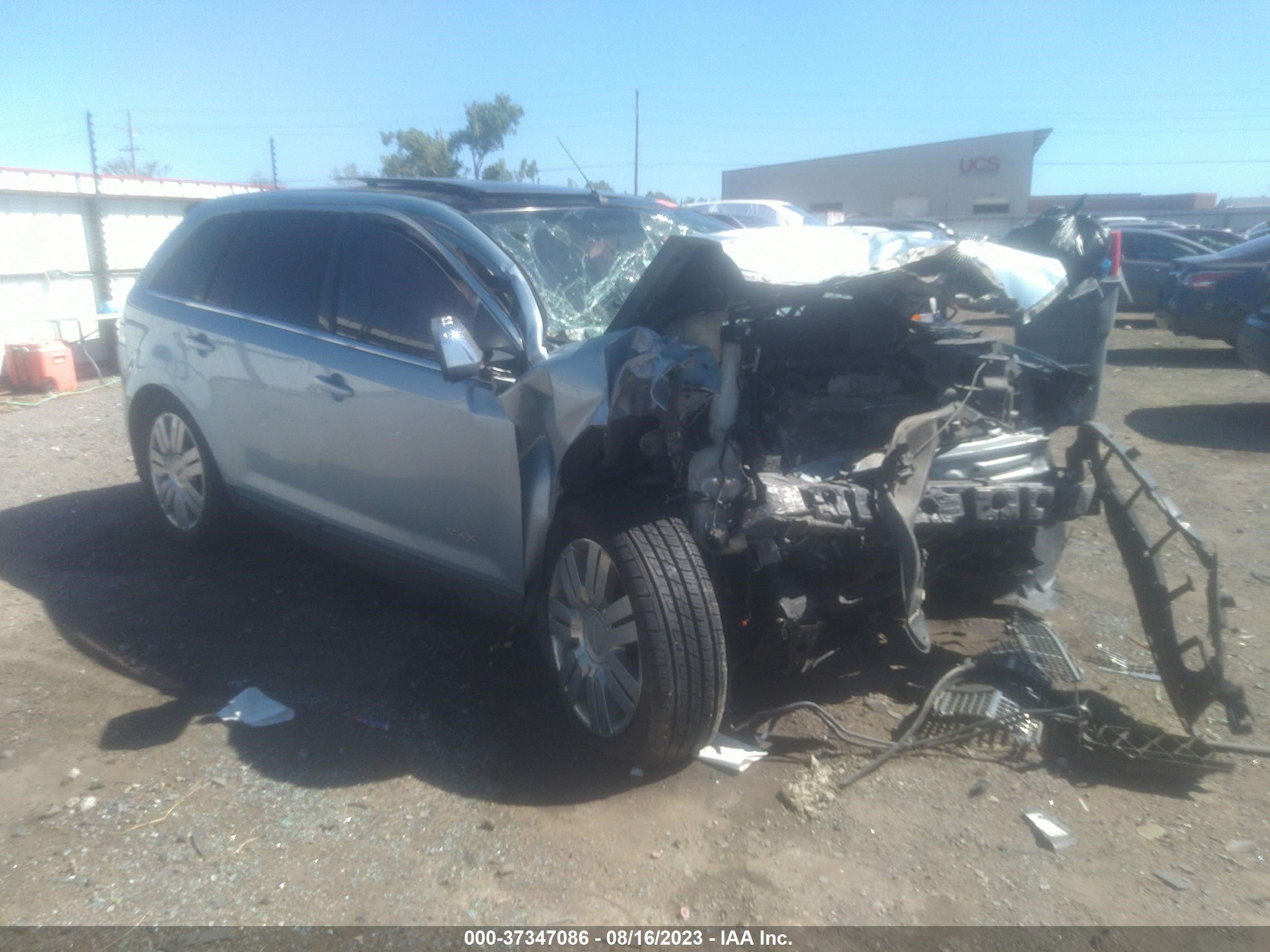 LINCOLN MKX 2008 2lmdu68c08bj30054